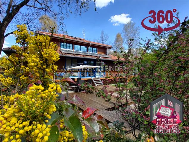 Villa mit Gstehaus auf 4.697m in Stahnsdorf Kienwerder 