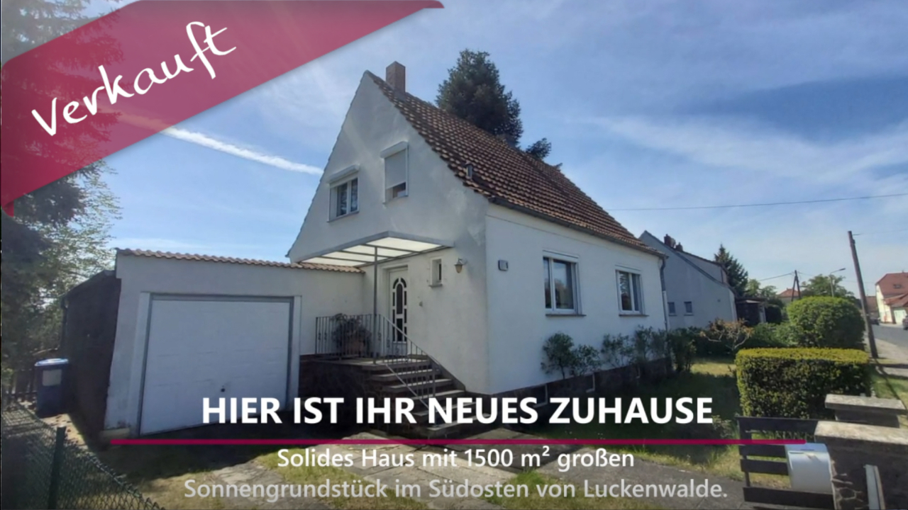 Einfamilienhaus in Luckenwalde